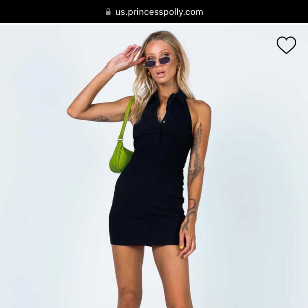 Princess Polly Sarsha Mini Dress Black